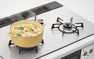 コンロ調整　リフォーム